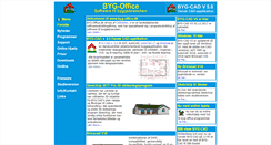 Desktop Screenshot of byg-office.dk