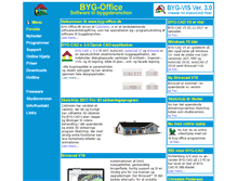 Tablet Screenshot of byg-office.dk